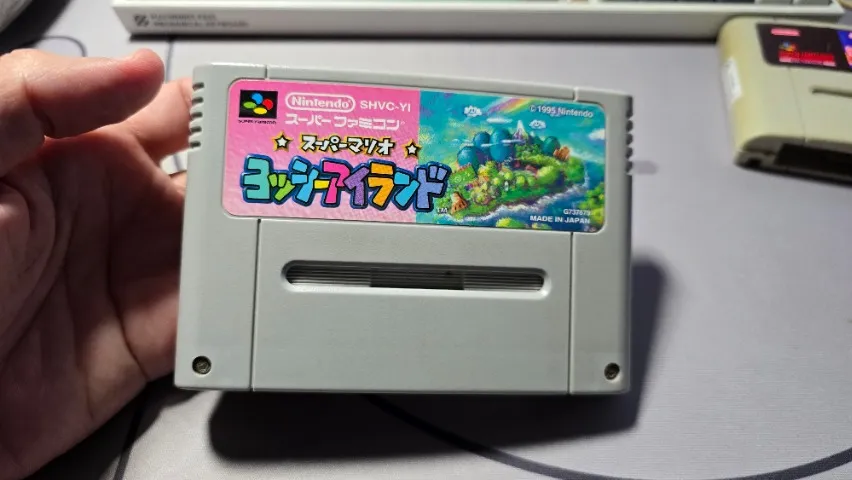 Cartucho Super Nintendo Yoshi's Island original japones