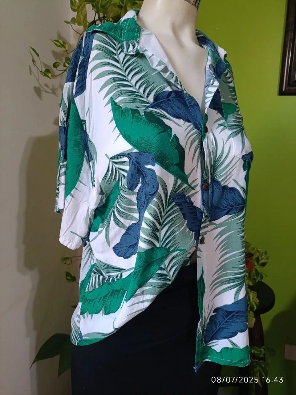 Camisa Floral Tropical - Foto 2