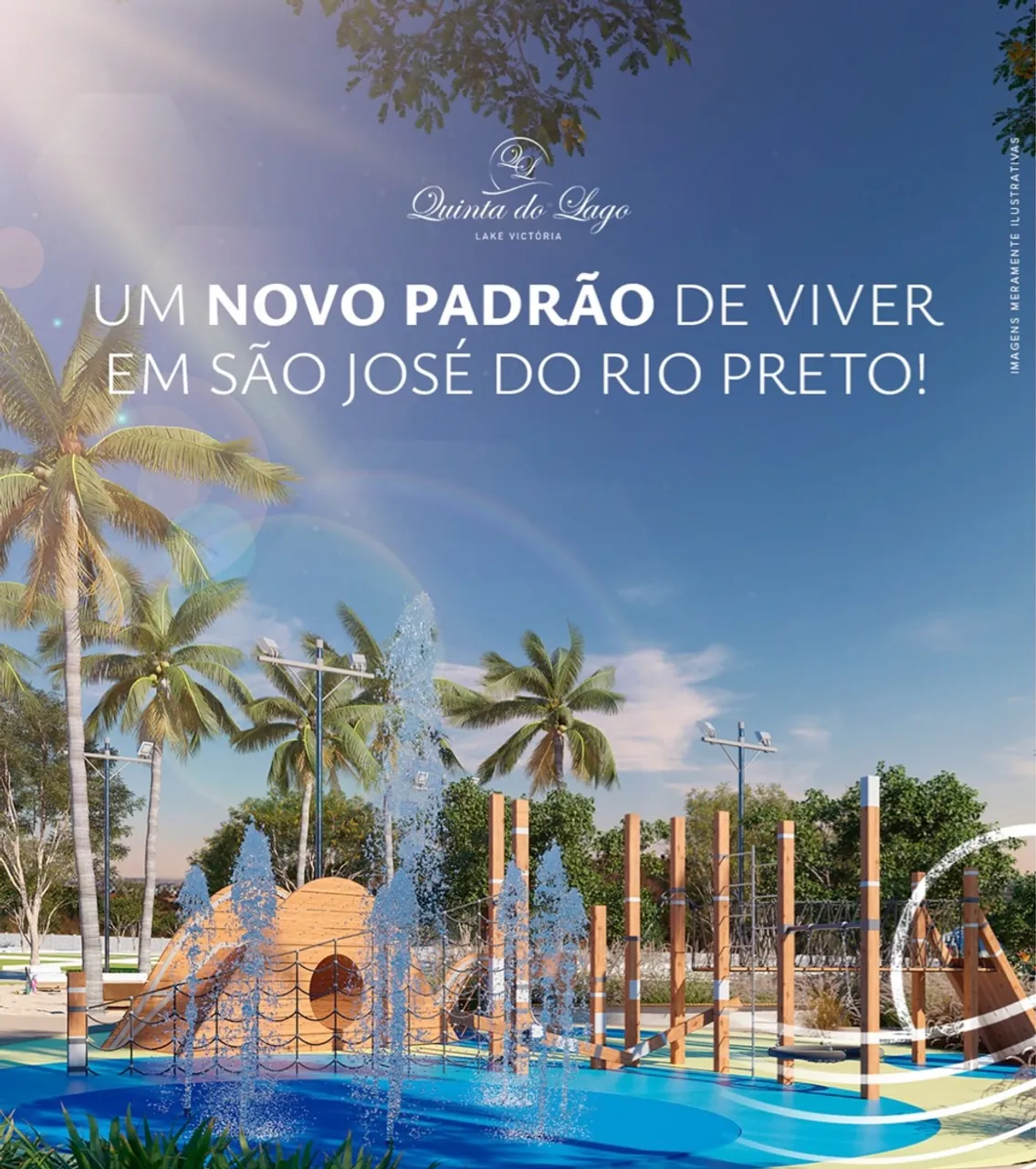 Vendo lote no Quinta do Lago IV Lake Victória em São José do Rio Preto
