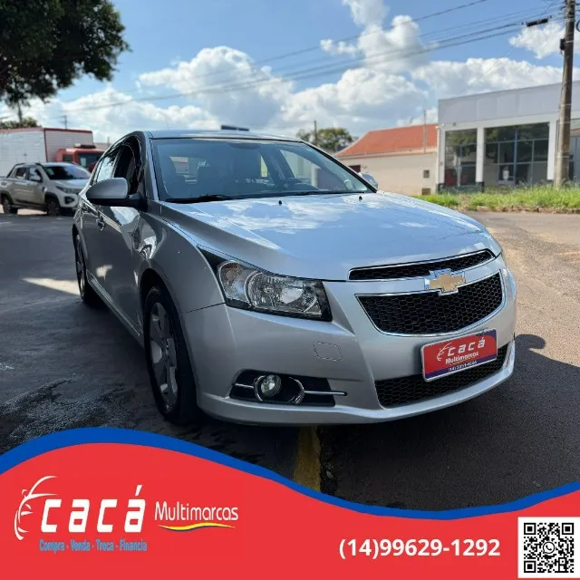 CHEVROLET CRUZE HATCH SPORT LT 1.8 -2014 - AUTOMÁTICO - FLEX-COMPLETO