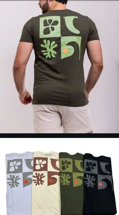 Camisa Masculina com Estampa