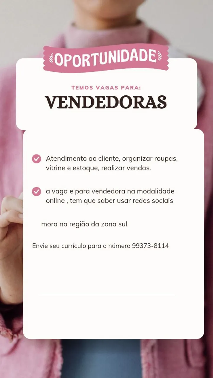 Vendedora