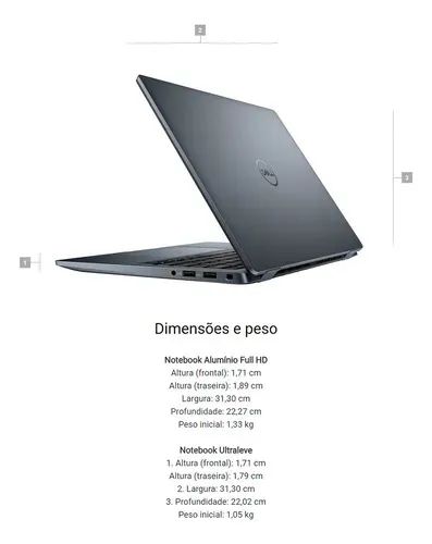 Notebook Dell Latitude 7440 Core I5 vPRO 13th 32gb Ram 512gb Ssd touch screen - Foto 4