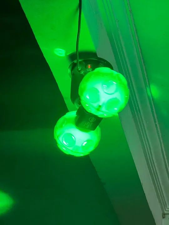 Globo giratório com luz led - Foto 4