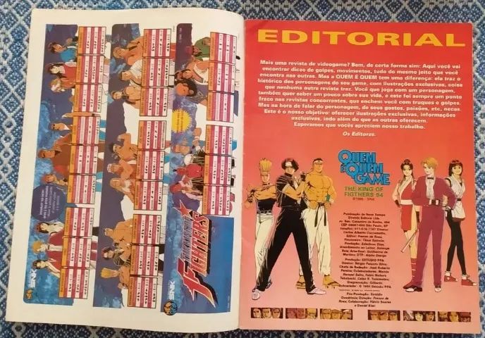 Revista Quem É Quem The King Of Fighters 94 Nº 01 - Foto 4