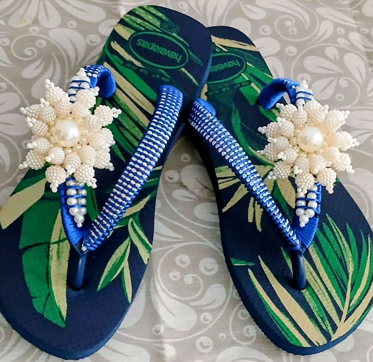 Chinelo havaianas customizados  - Foto 2