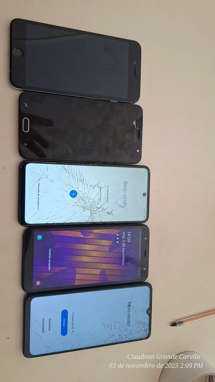 Celulares para arrumar ou peças