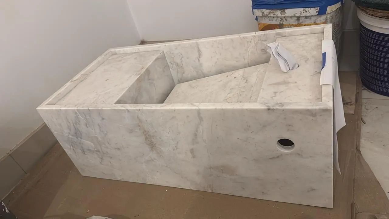 Lavatório Paraná Bianco Milano 0,80 x 0,40 - Foto 3