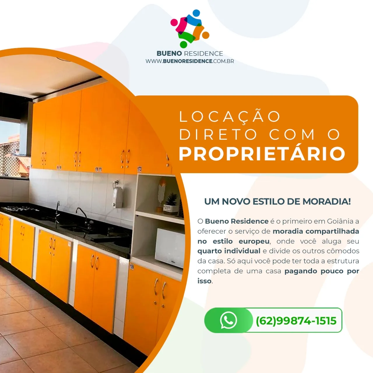 Studio para aluguel com mobília no Setor Sol Nascente - Goiânia - GO