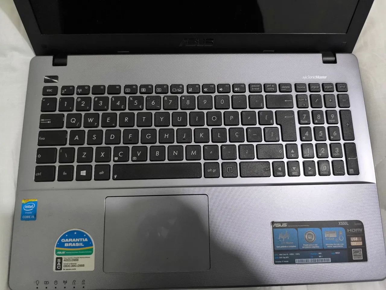 Notebook Asus - Tela grande e desempenho confiável - Foto 4