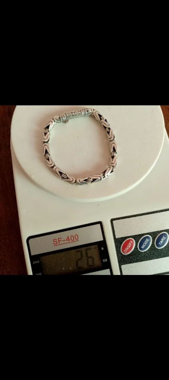 pulseira peruana prata 925 (importada)  - Foto 5