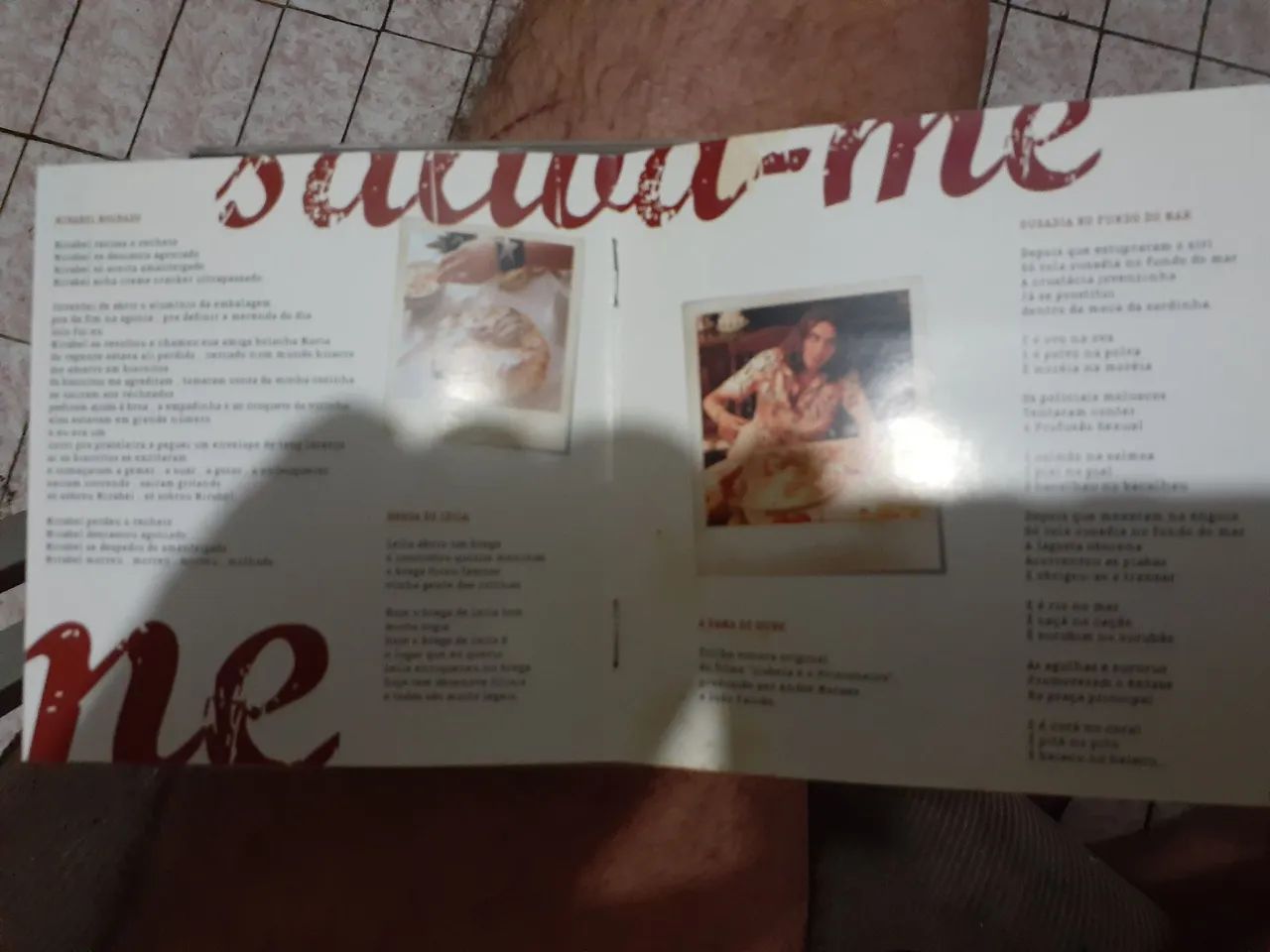 CD / Zéu Britto - Saliva-me / 2007 / Raríssimo  - Foto 5