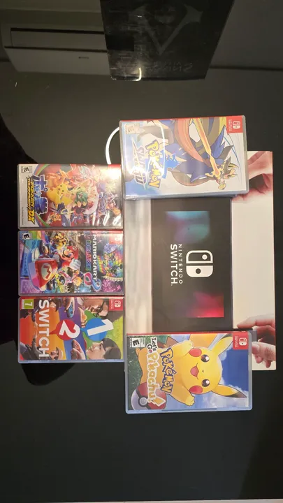 Nintendo Switch + Jogos