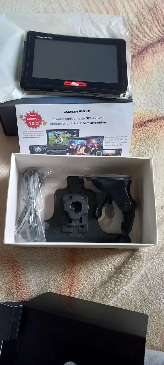 GPS Automotivo Aquarius Completo