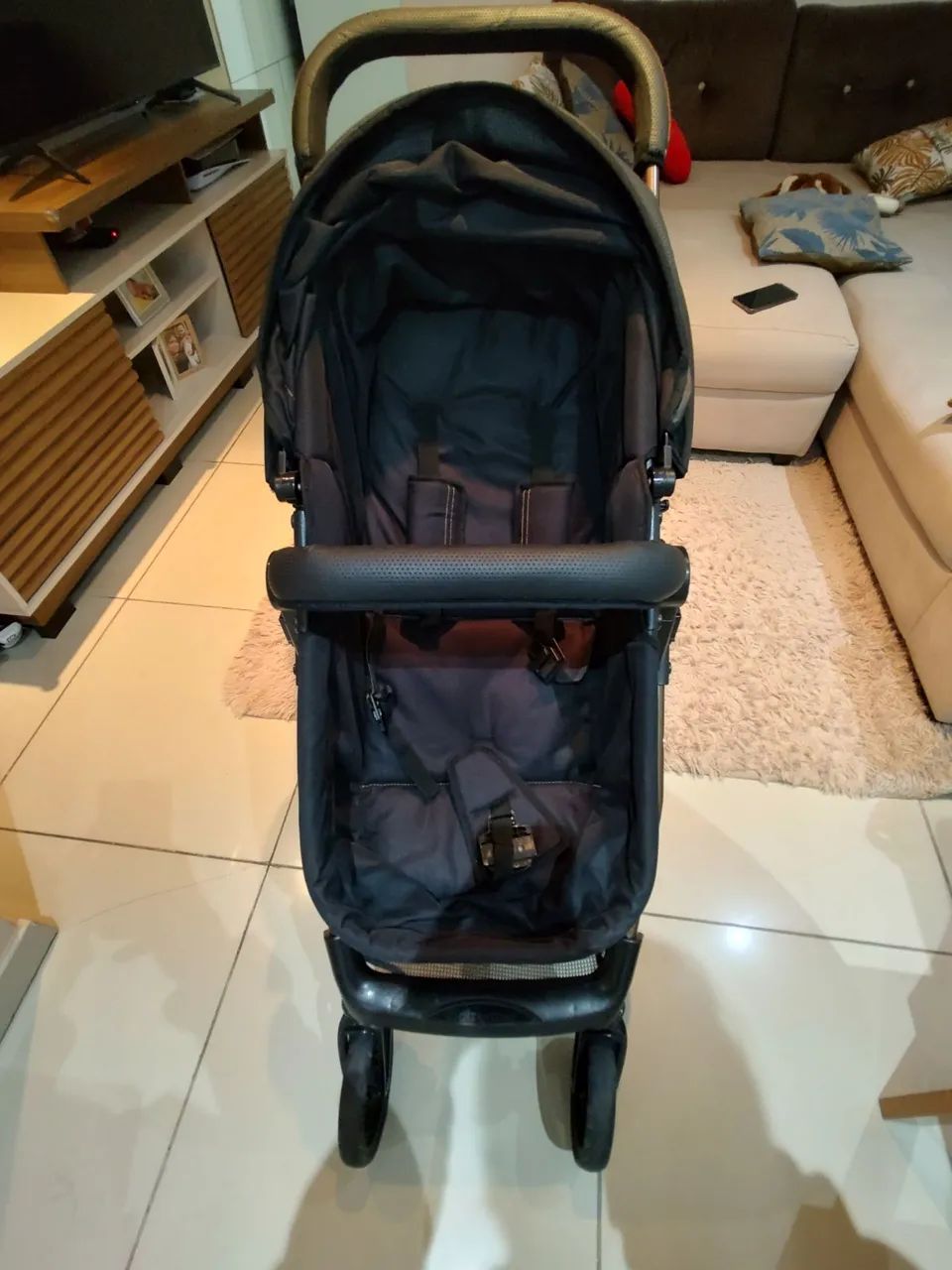 Carrinho de Bebê Dobrável Galzerano (Moisés)