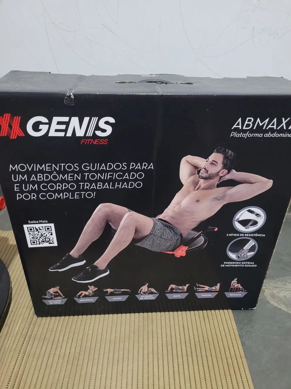 Aparelho de ginástica e abdominal - Foto 2