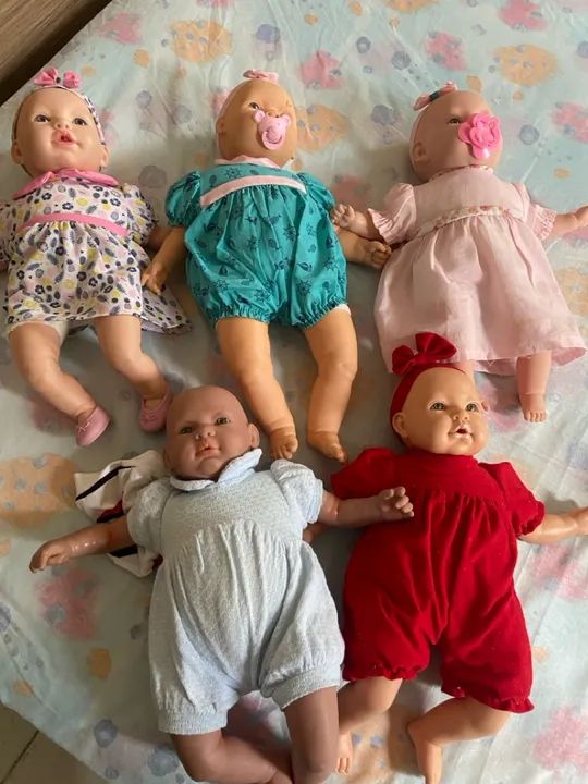 5 Bonecas Bebês para Brincar