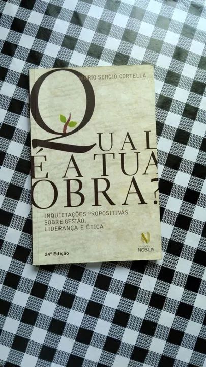 Livro qual é a tua obra mário sérgio cortella