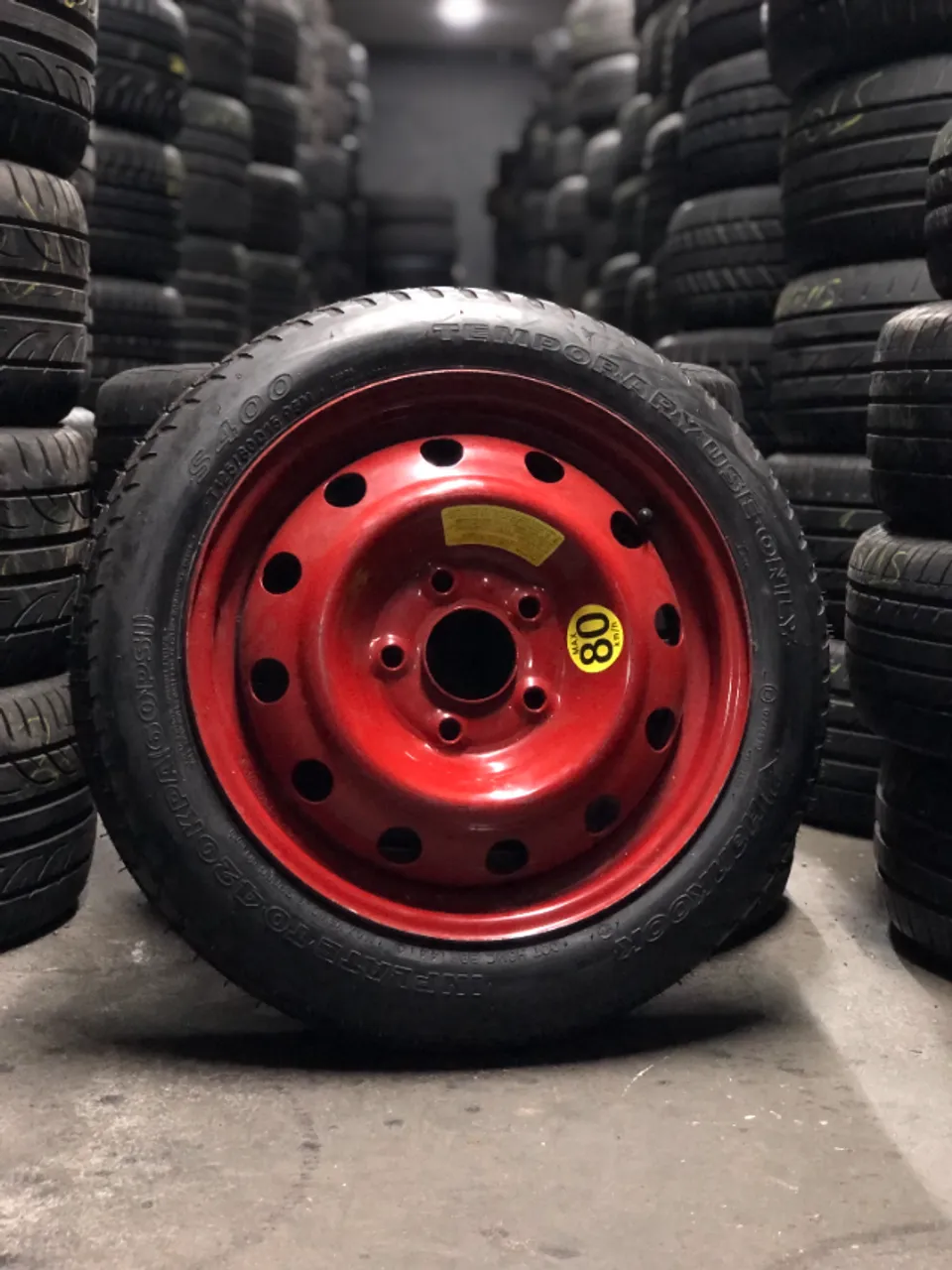 Estepe Hyundai i30 T125/80 D15 Original Aro 15 - Roda de Emergência Compacta