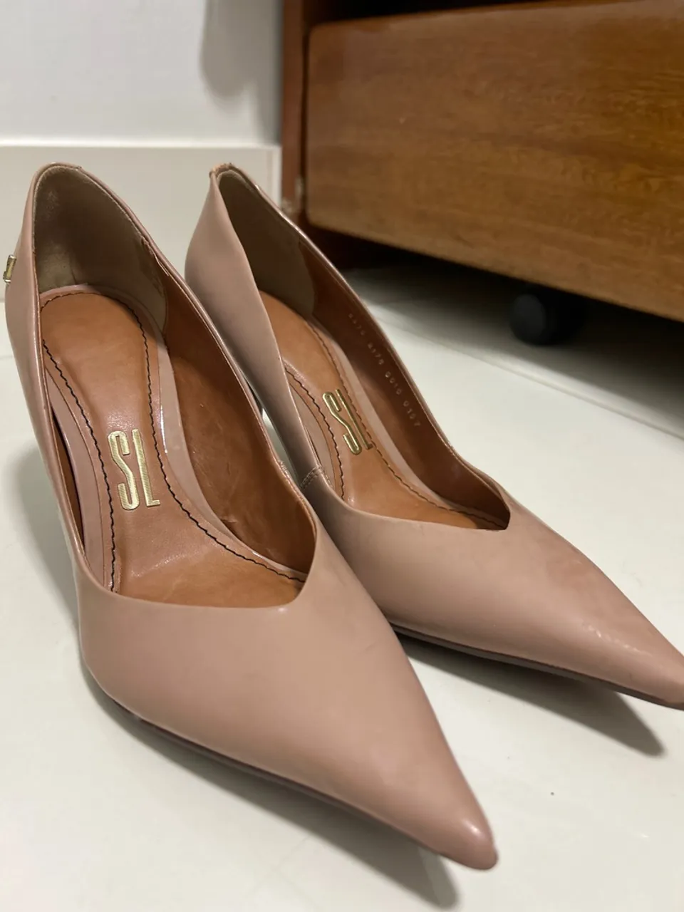 Scarpin nude Santa Lolla