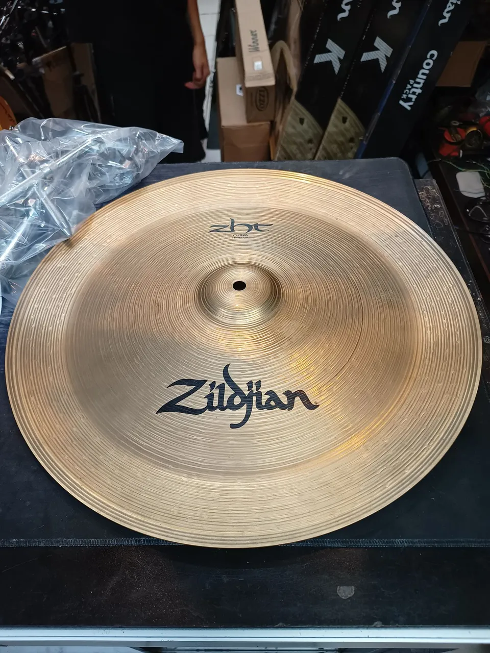 Prato China ZHT 18" liga b12 china de alto nivel para quem gosta 