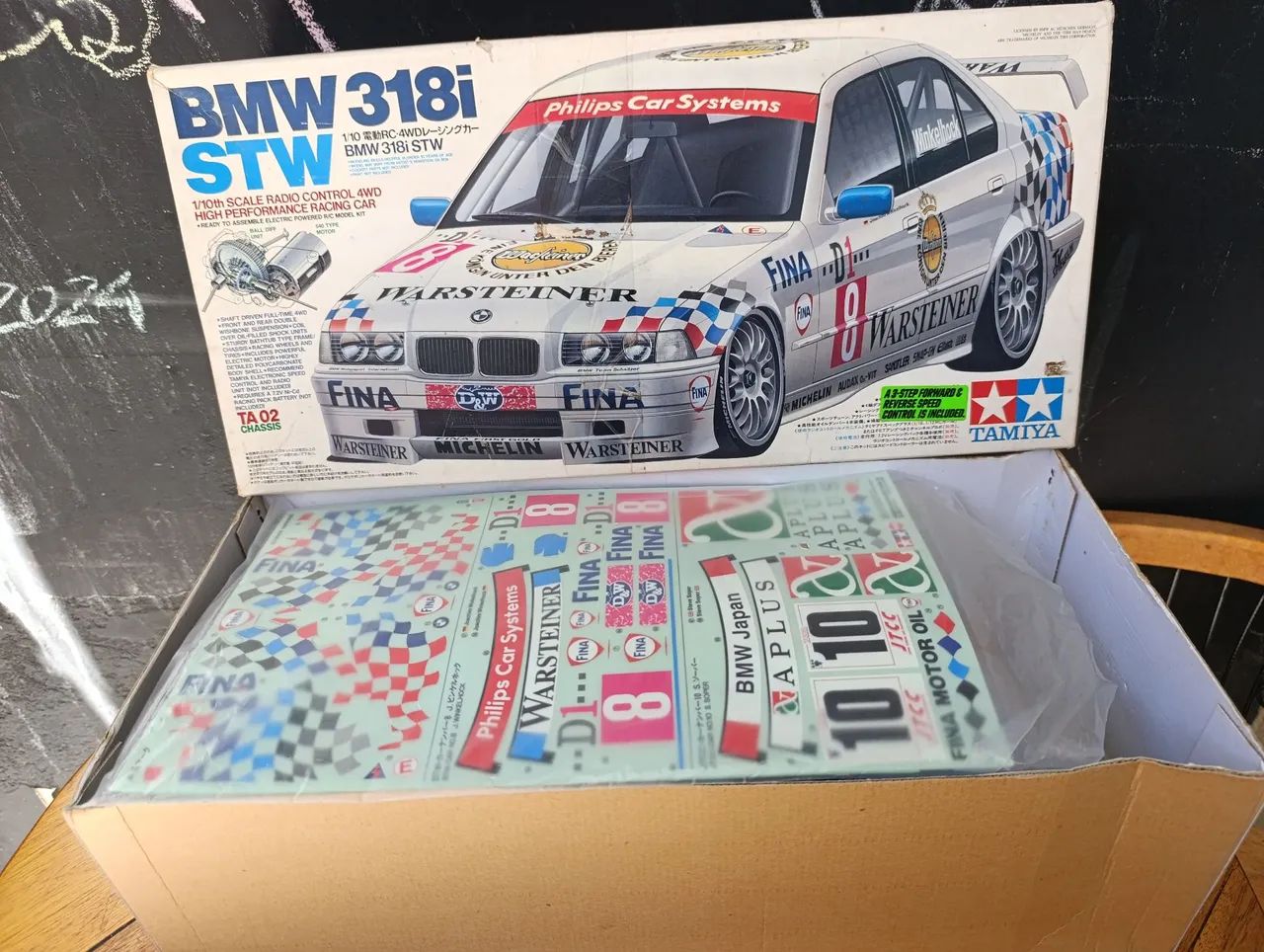 AUTOMODELO TAMIYA 1:10 4WD SEMI MONTADO BMW 318i STW CHASSI AUTOMODELO TAMIYA 1:10 4WD SEMI MONTADO BMW 318i STW CHASSI