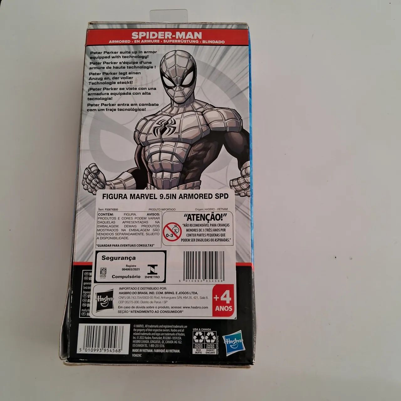 Boneco Homem Aranha - Blindado - Marvel - Foto 2