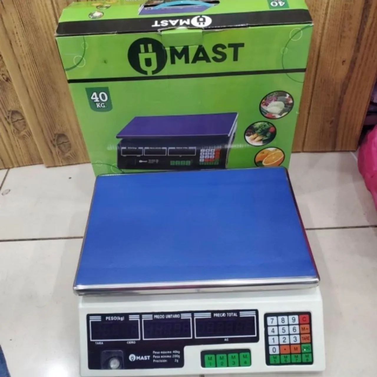 Balança Digital Comercial MAST 40kg novas com garantia 