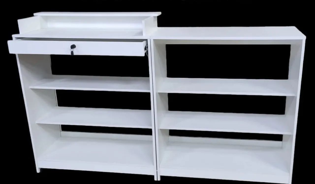 Balcão vitrine + vitrine balcão 