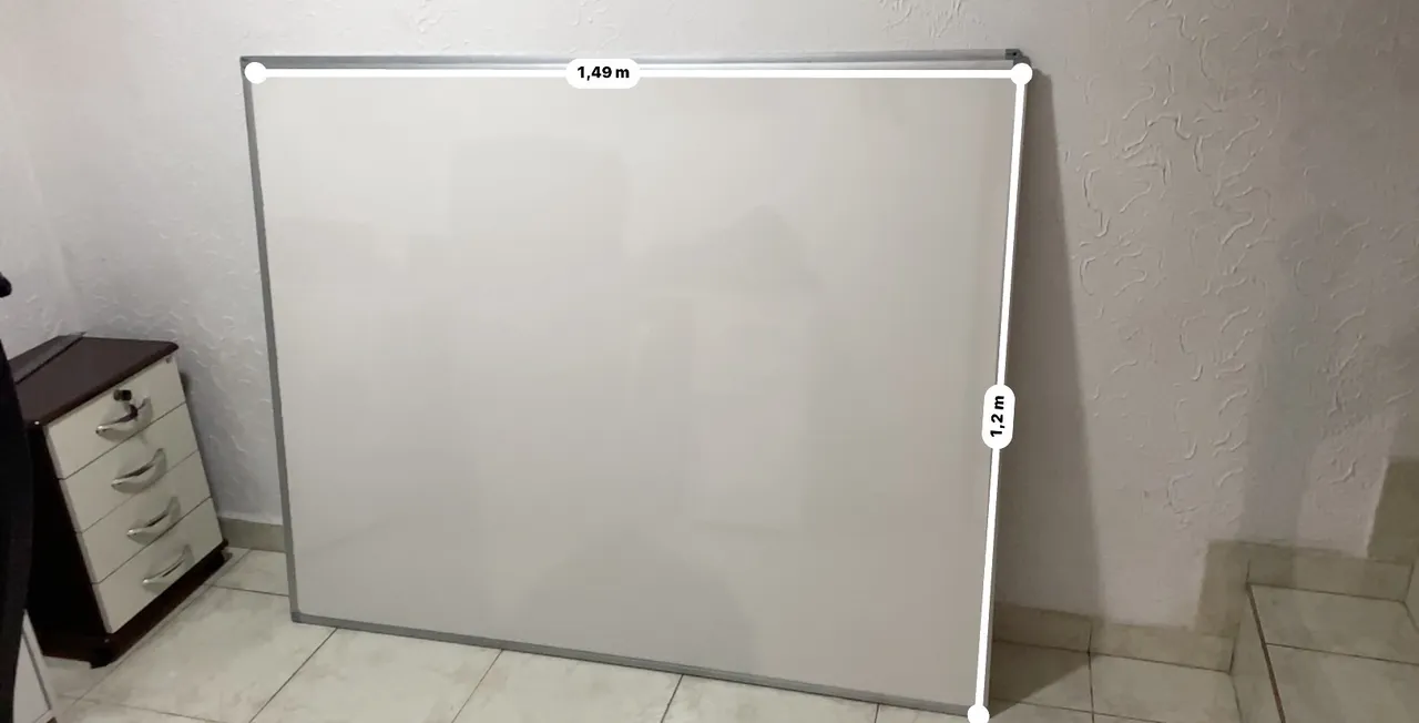 Quadro branco grande para escritório ou sala de aula