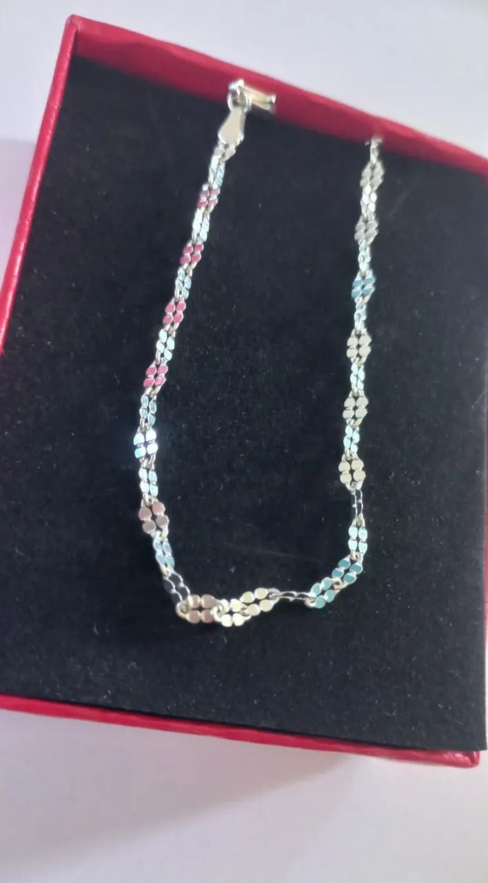 Pulseira nova de prata 925 - Foto 3