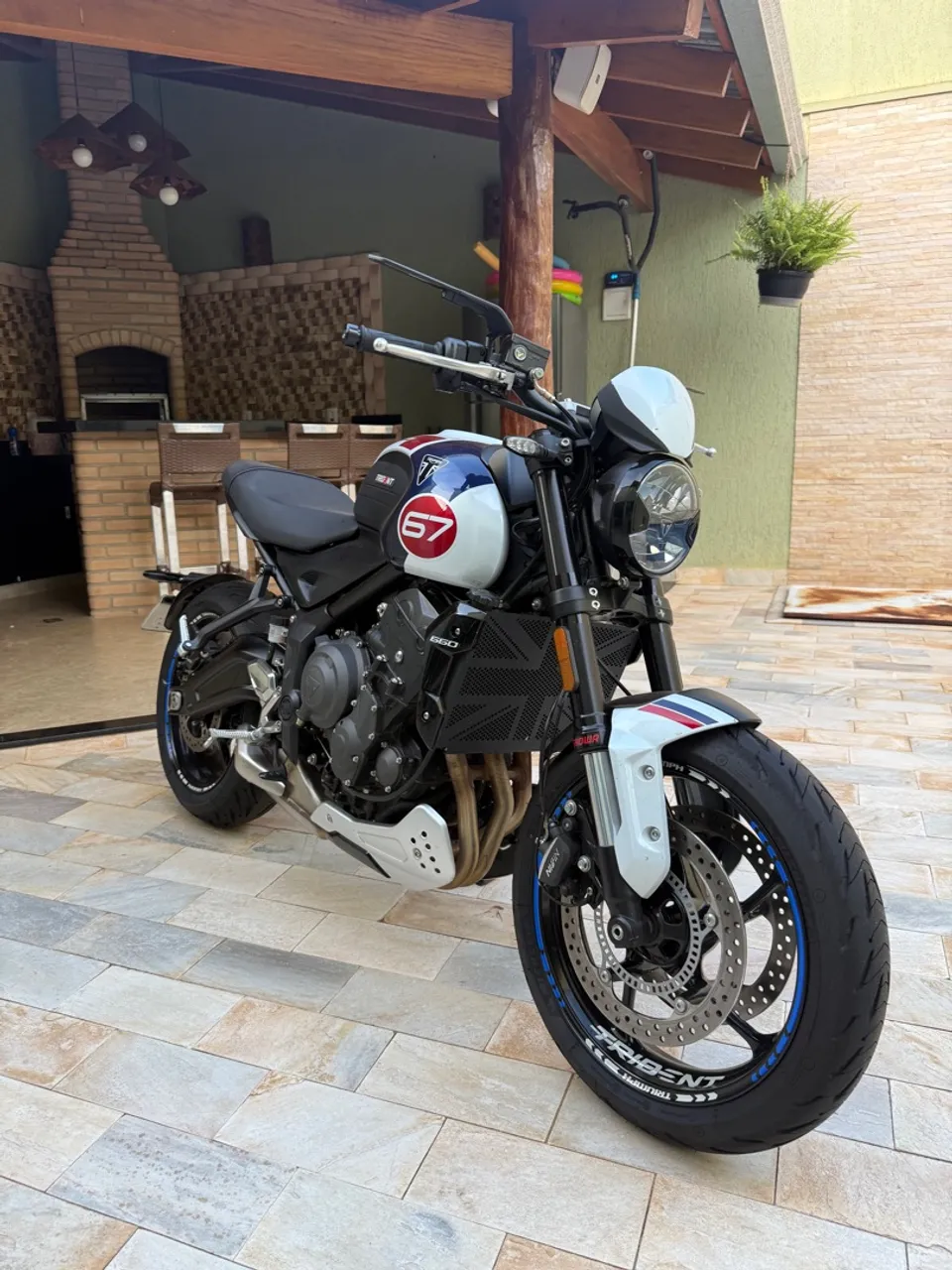 Triumph Trident 660 Triple Tribute 