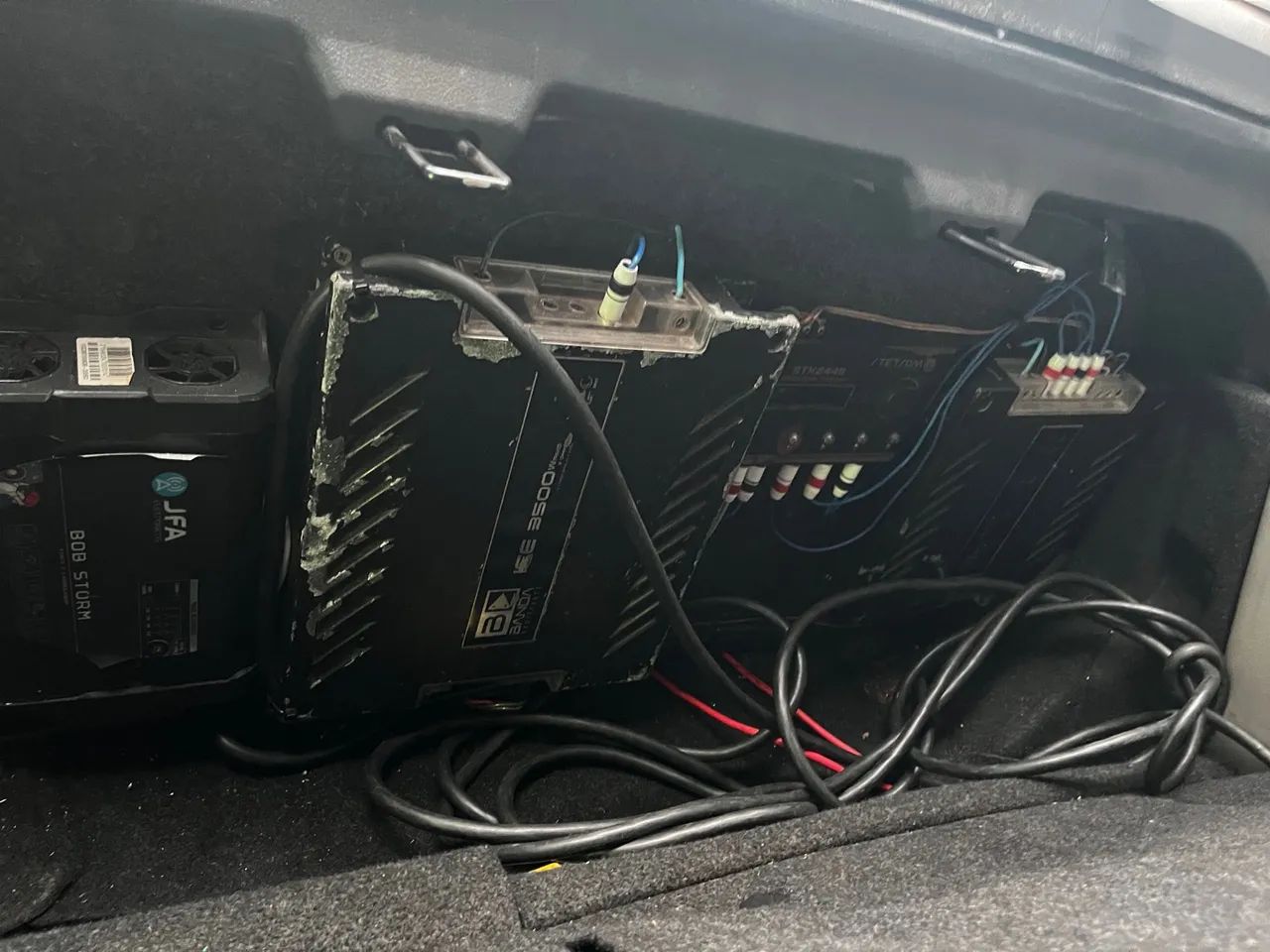 Som automotivo  caixa trio - Foto 2