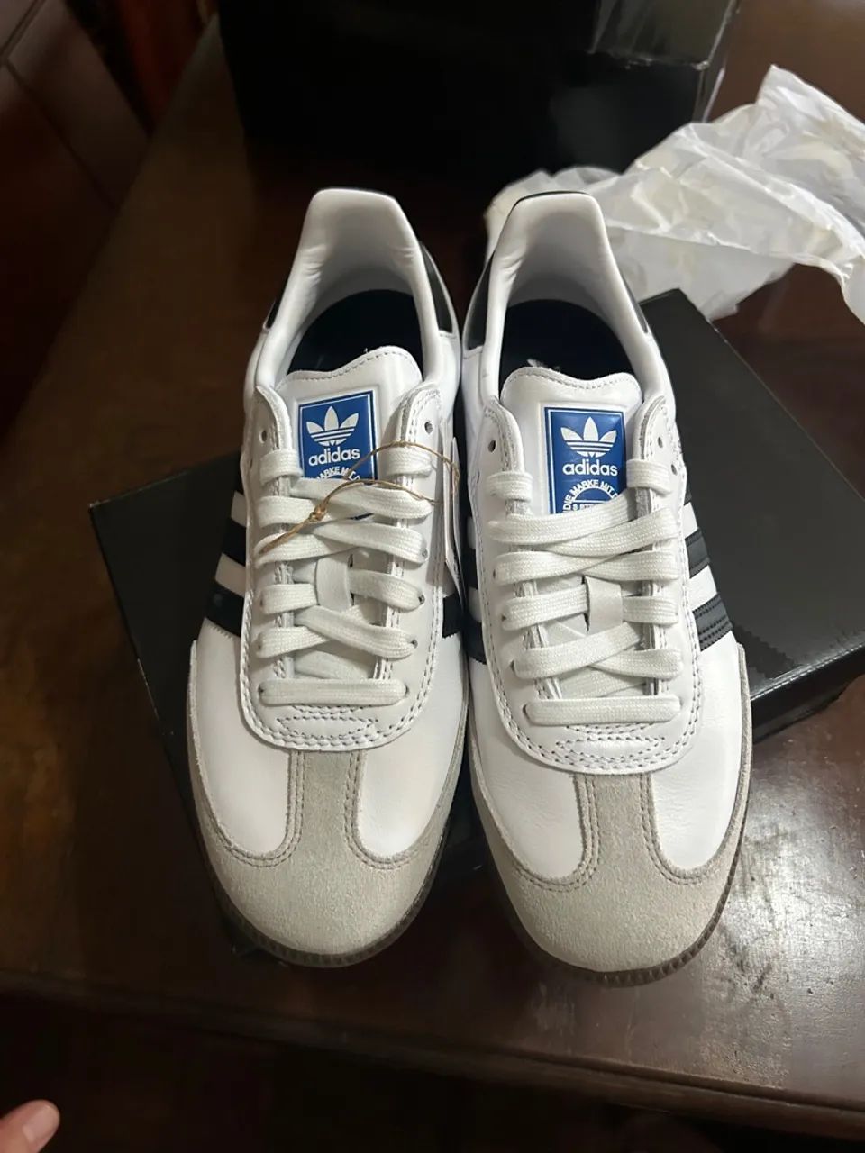 Tênis Adidas Samba Branco - Foto 2