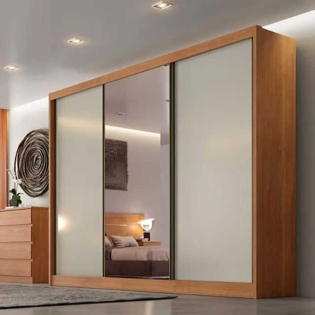 Guarda Roupa Sollo 2,73m_100% MDF   Pronta Entrega!!
