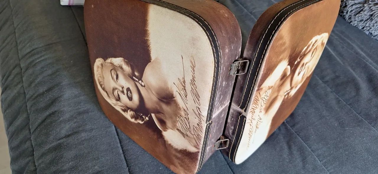 Frasqueira Vintage Marilyn Monroe - Foto 4