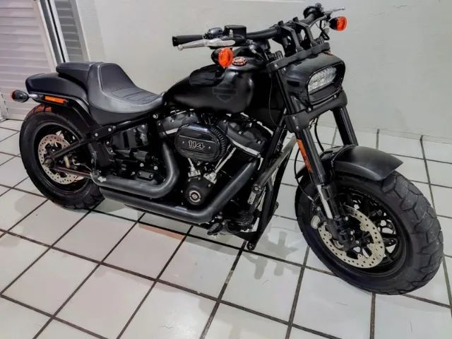Harley Davidson Fat Bob 114 FXFBS - 2018 - Customizada *** Imperdível *** - Foto 5