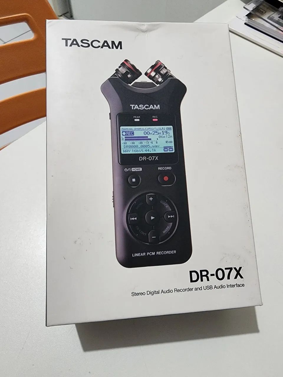 Gravador Digital Tascam DR-07X 