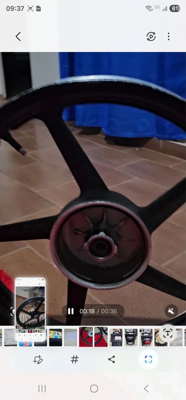 Roda de Liga Leve Motomo - Foto 4