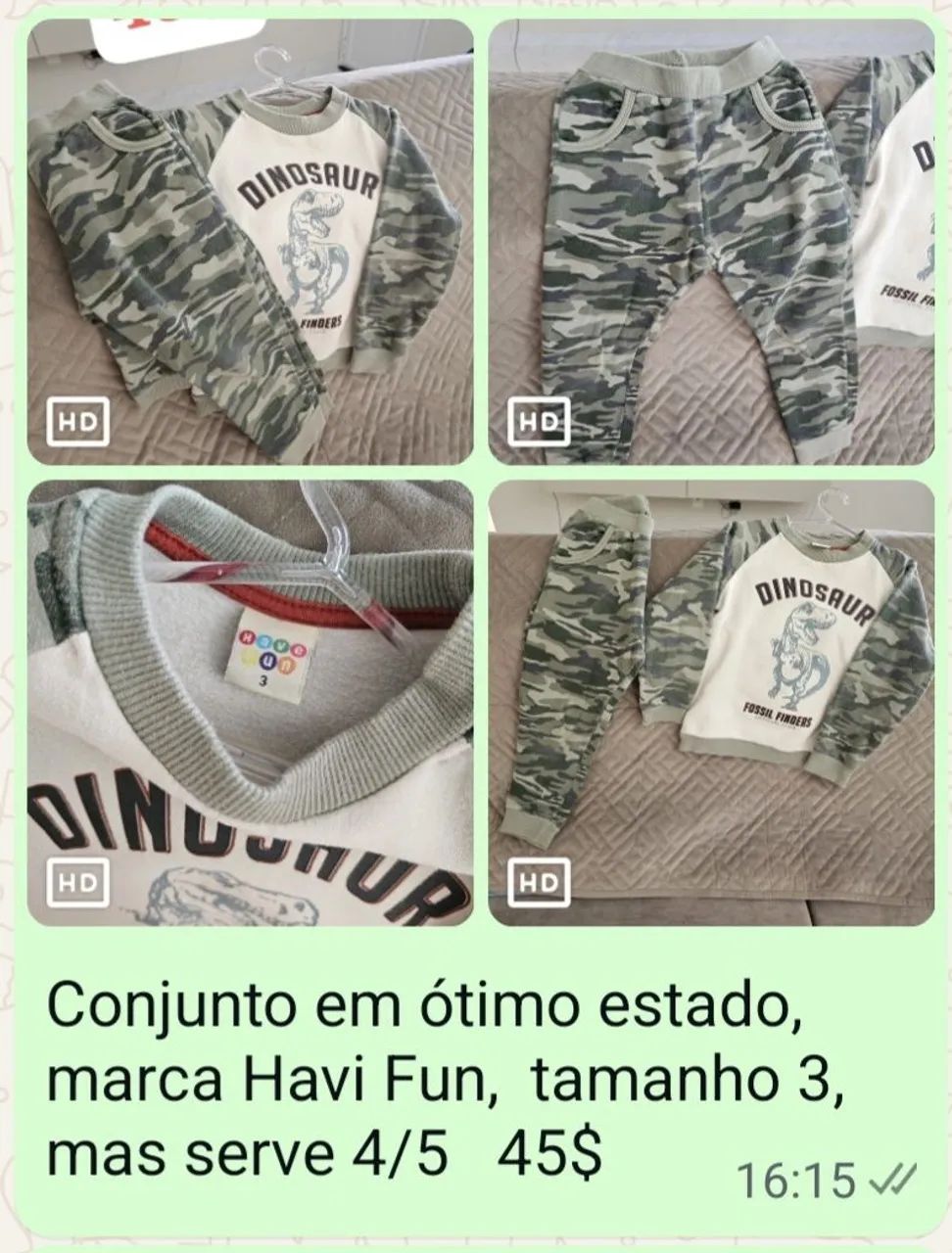 Conjunto Moletom  Havi Fun  - Foto 2