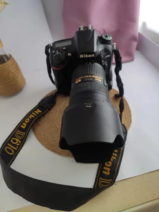Câmera fotográfica Nikon D610 com lente 24-70 2.8 - Foto 3