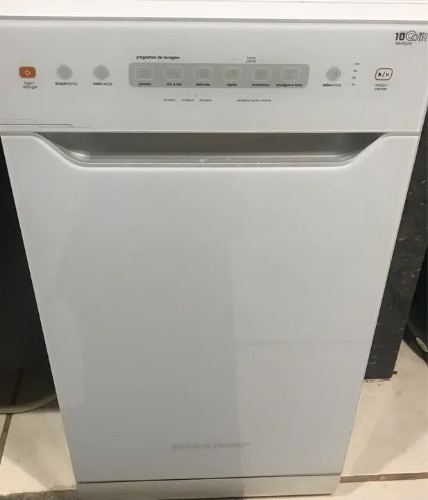 LAVA LOUÇAS BRASTEMP 10 SERVIÇOS - IMPECÁVEL  - Foto 3