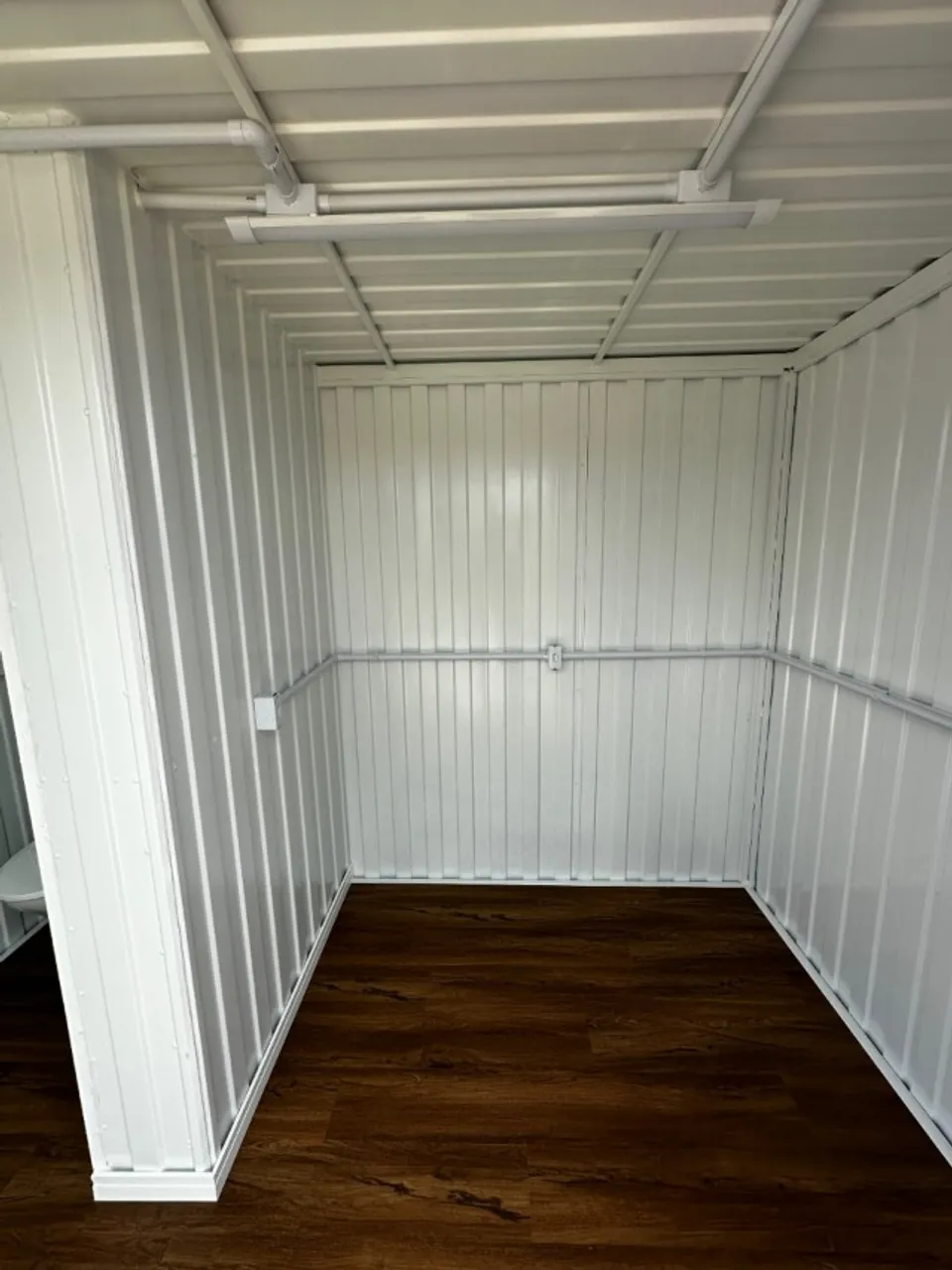 Container Com Lavabo e Porta de Vidro | Loja/Escritório