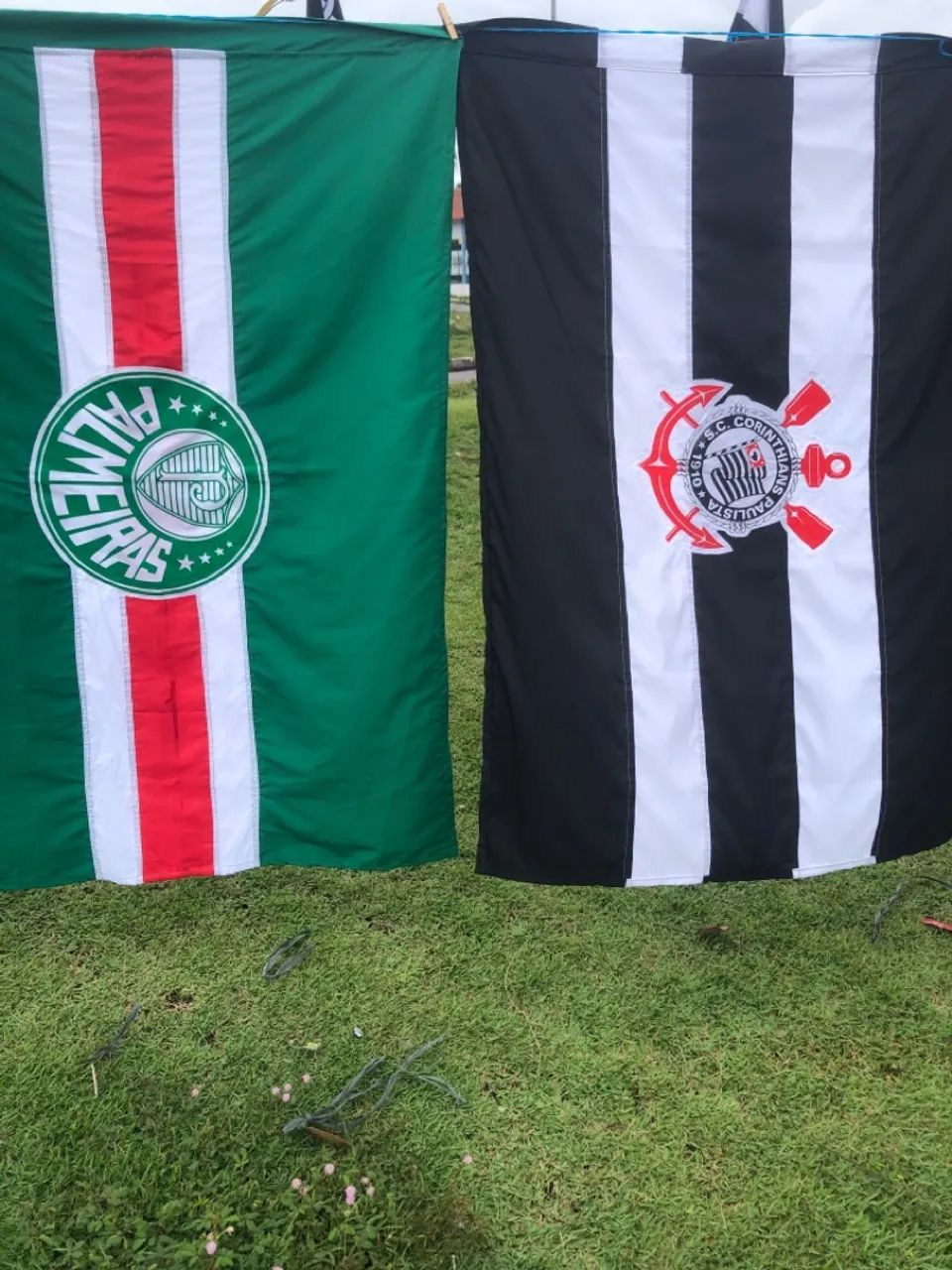 Bandeira do Corinthians e palmeiras  - Foto 3