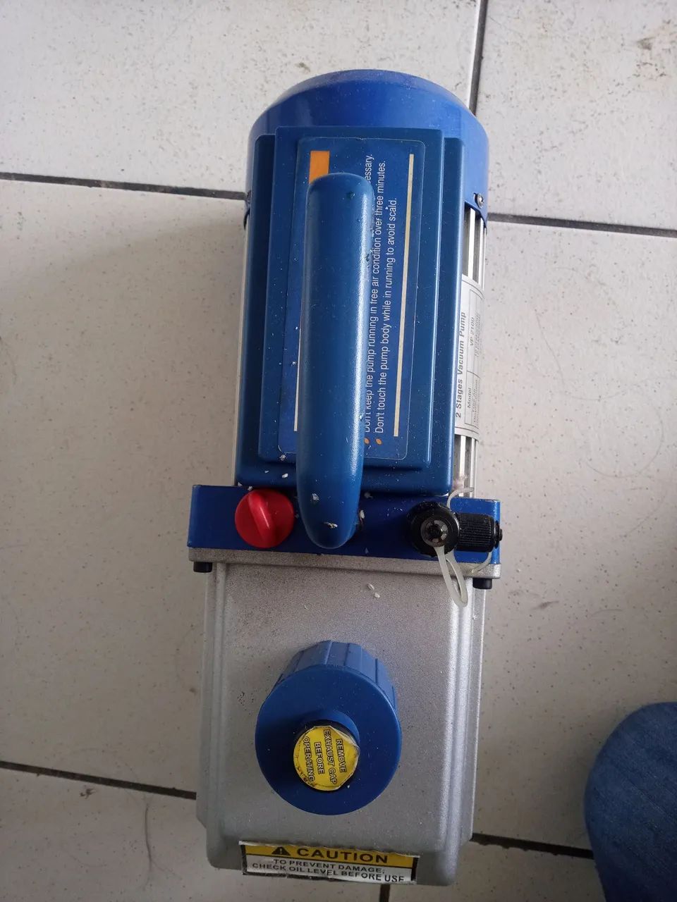 Bomba de Vácuo 2 Estágios - Ideal para Área Externa