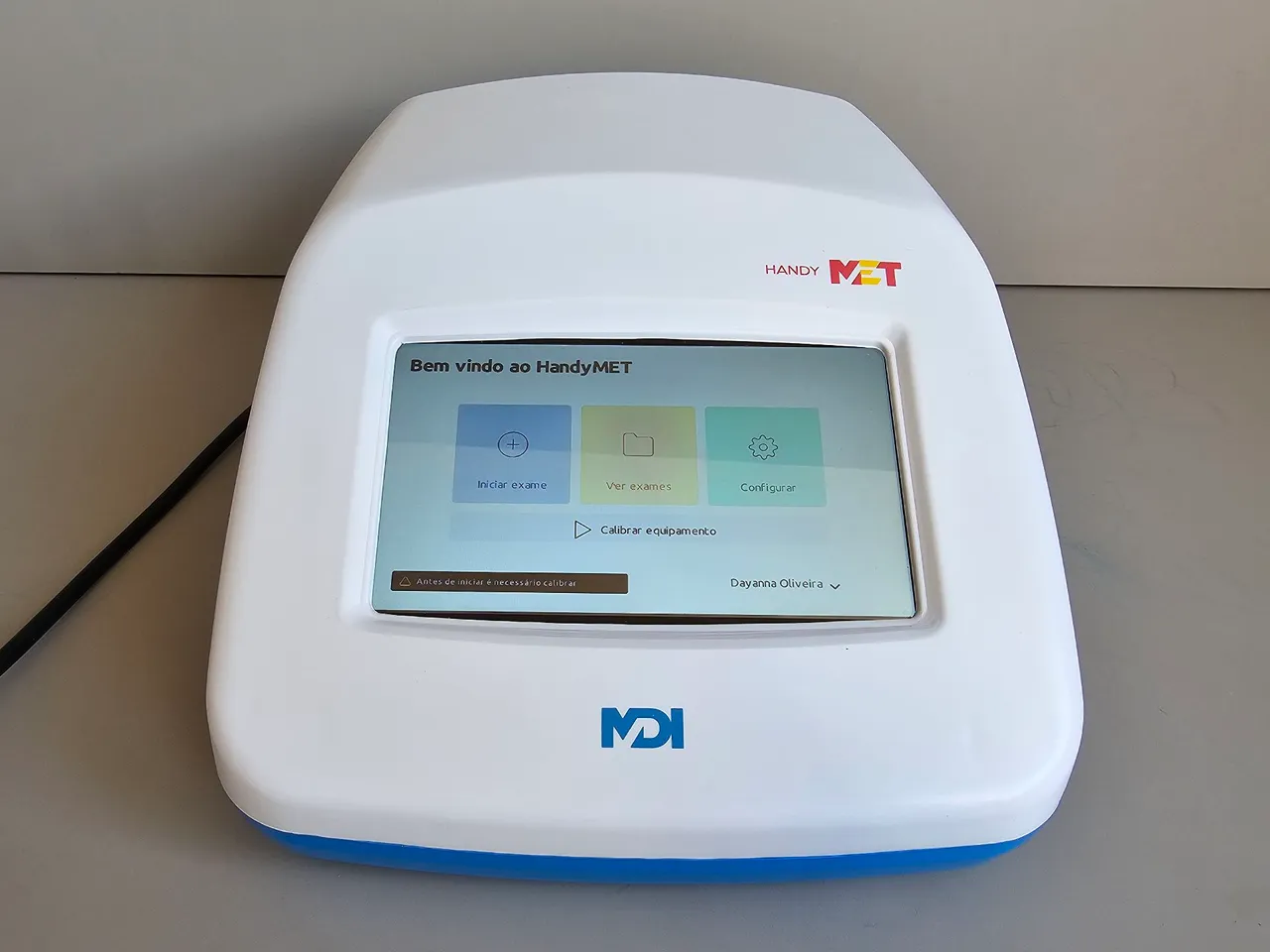 HandyMET FIT- Analisador metabólico - Calorimetria Indireta