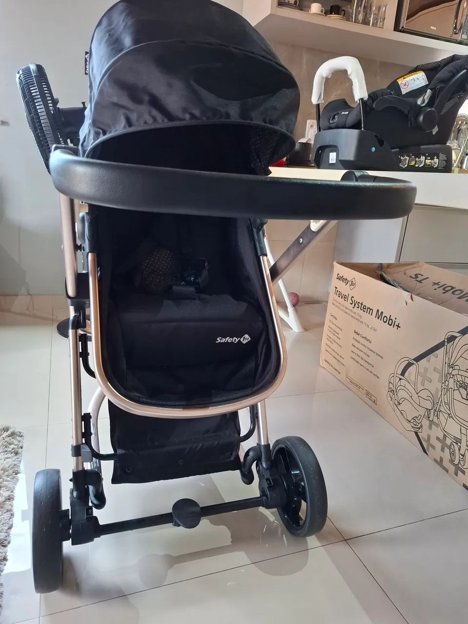 Carrinho de bebê Safety 1st Travel System Mobi + - Foto 5
