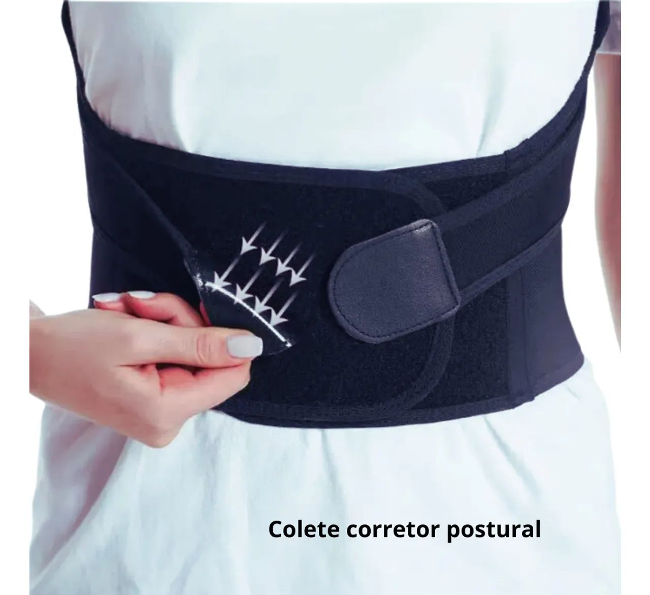 Corretor Postural M - Alivio Dor Costas, Melhora - Foto 4