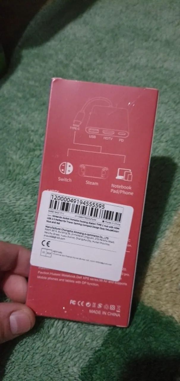 Docking Station Portátil 3 em 1 para Nintendo Switch - Foto 3