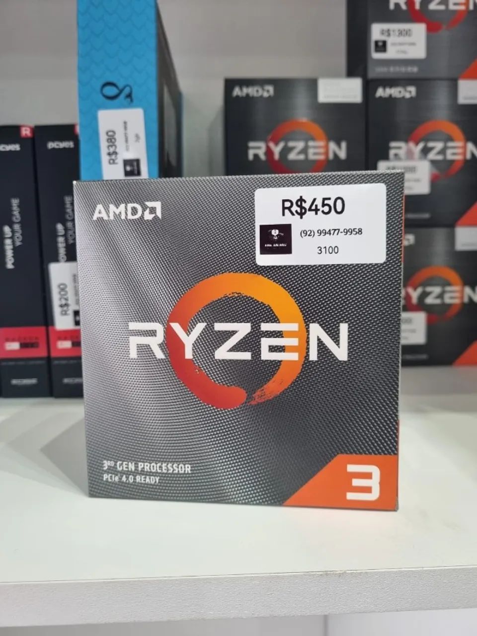 Processador AMD RYZEN 3 3100
